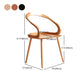 Scandinavian Style Wood Side Dining Chairs Open Back Side Chair Clearhalo 'Dining Chairs' 'Dining Tables & Seating' 'dining_chair' 'Furniture' 'furniture_dining_chair' 'Kitchen & Dining Furniture' 4761191