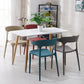 Contemporary Style Stackable Chair Open Back Kitchen Arm Chair with Plastic Legs Clearhalo 'Dining Chairs' 'Dining Tables & Seating' 'dining_chair' 'Furniture' 'furniture_dining_chair' 'Kitchen & Dining Furniture' 4761229
