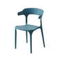 Contemporary Style Stackable Chair Open Back Kitchen Arm Chair with Plastic Legs Clearhalo 'Dining Chairs' 'Dining Tables & Seating' 'dining_chair' 'Furniture' 'furniture_dining_chair' 'Kitchen & Dining Furniture' 4761233