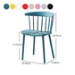 Modern Plastic Indoor-Outdoor Dining Chair Windsor Back Side Chair Clearhalo 'Dining Chairs' 'Dining Tables & Seating' 'dining_chair' 'Furniture' 'furniture_dining_chair' 'Kitchen & Dining Furniture' 4761286