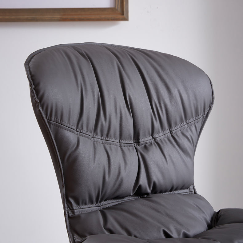 Contemporary Style Dining Chair Kitchen Armless Chair with Metal Legs Clearhalo 'Dining Chairs' 'Dining Tables & Seating' 'dining_chair' 'furn' 'furn_dining_chair' 'Furniture' 'furniture_dining_chair' 'Kitchen & Dining Furniture' 4761347