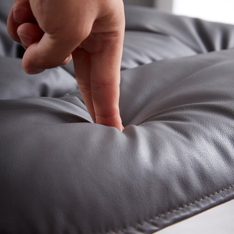 Contemporary Style Dining Chair Kitchen Armless Chair with Metal Legs Clearhalo 'Dining Chairs' 'Dining Tables & Seating' 'dining_chair' 'furn' 'furn_dining_chair' 'Furniture' 'furniture_dining_chair' 'Kitchen & Dining Furniture' 4761349