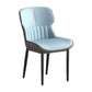 Contemporary Metal Indoor-Outdoor Room Chair Wingback Side Chair Sky Blue 1 Piece Clearhalo 'Dining Chairs' 'Dining Tables & Seating' 'dining_chair' 'furn' 'furn_dining_chair' 'Furniture' 'furniture_dining_chair' 'Kitchen & Dining Furniture' 4761375