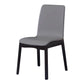Contemporary Modern Wood Indoor-Outdoor Side Chair Parsons Chair Dark Gray 1 Piece Clearhalo 'Dining Chairs' 'Dining Tables & Seating' 'dining_chair' 'furn' 'furn_dining_chair' 'Furniture' 'furniture_dining_chair' 'Kitchen & Dining Furniture' 4761399