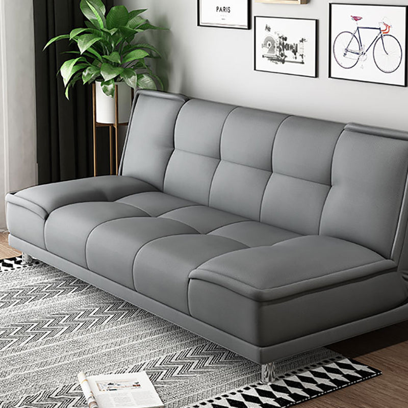Pure Color Armless Sofa Square Seating for Living Room Bonus Room Clearhalo 'furn' 'furn_sofas' 'Furniture' 'furniture_sofas' 'kitchen' 'kitchen_sofas' 'Living Room Furniture' 'Sofa' 'sofas' 4763936