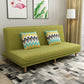 Foldable and Wear-resisting Linen Armless Sofa with Tight Back for Apartment Yellow-Green Clearhalo 'furn' 'furn_sofas' 'Furniture' 'furniture_sofas' 'kitchen' 'kitchen_sofas' 'Living Room Furniture' 'Sofa' 'sofas' 4764151