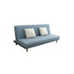 Foldable and Wear-resisting Linen Armless Sofa with Tight Back for Apartment 71"L x 27"W x 31.5"H Ocean Blue Clearhalo 'furn' 'furn_sofas' 'Furniture' 'furniture_sofas' 'kitchen' 'kitchen_sofas' 'Living Room Furniture' 'Sofa' 'sofas' 4764160