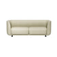 27.5"H Contemporary Solid Color Faux Leather Tuxedo Arm Sofa For Office Living Room 74"L x 28"W x 28"H White Clearhalo 'furn' 'furn_sofas' 'Furniture' 'furniture_sofas' 'kitchen' 'kitchen_sofas' 'Living Room Furniture' 'Sofa' 'sofas' 4764226
