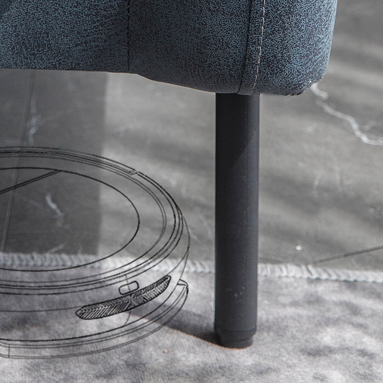 Modern Leather Square Arm Sofa with Loose Back for Living Room Clearhalo 'Furniture' 'furniture_sofas' 'kitchen' 'kitchen_sofas' 'Living Room Furniture' 'Sofa' 'sofas' 4764353