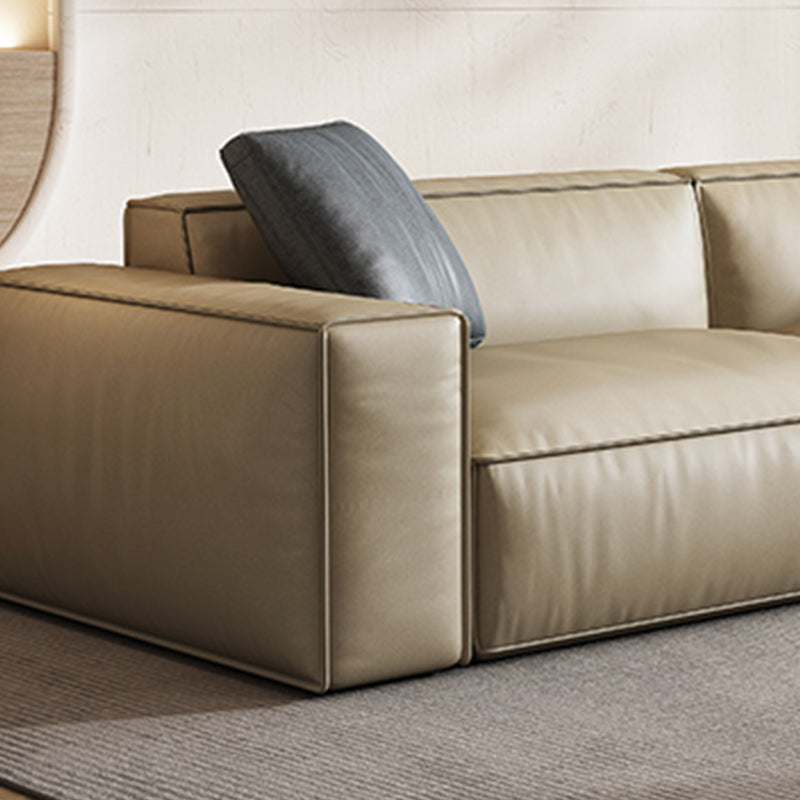 Square Arm Standard Sofa Contemporary Style Sofa for Living Room Clearhalo 'furn' 'furn_sofas' 'Furniture' 'furniture_sofas' 'kitchen' 'kitchen_sofas' 'Living Room Furniture' 'Sofa' 'sofas' 4764384