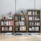 Scandinavian Rubber Wood Standard Bookshelf Vertical Bookshelf for Living Room Clearhalo 'Bookcases' 'furn' 'furn_bookcases' 'Furniture' 'furniture_bookcases' 'kitchen' 'kitchen_bookcases' 'Living Room Furniture' 'Office Furniture' 4765540