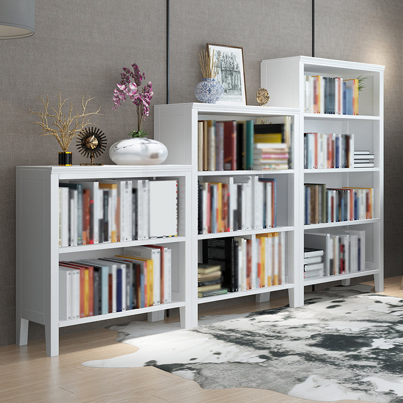 Scandinavian Rubber Wood Standard Bookshelf Vertical Bookshelf for Living Room Clearhalo 'Bookcases' 'furn' 'furn_bookcases' 'Furniture' 'furniture_bookcases' 'kitchen' 'kitchen_bookcases' 'Living Room Furniture' 'Office Furniture' 4765543