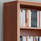 Scandinavian Rubber Wood Standard Bookshelf Vertical Bookshelf for Living Room Clearhalo 'Bookcases' 'furn' 'furn_bookcases' 'Furniture' 'furniture_bookcases' 'kitchen' 'kitchen_bookcases' 'Living Room Furniture' 'Office Furniture' 4765546