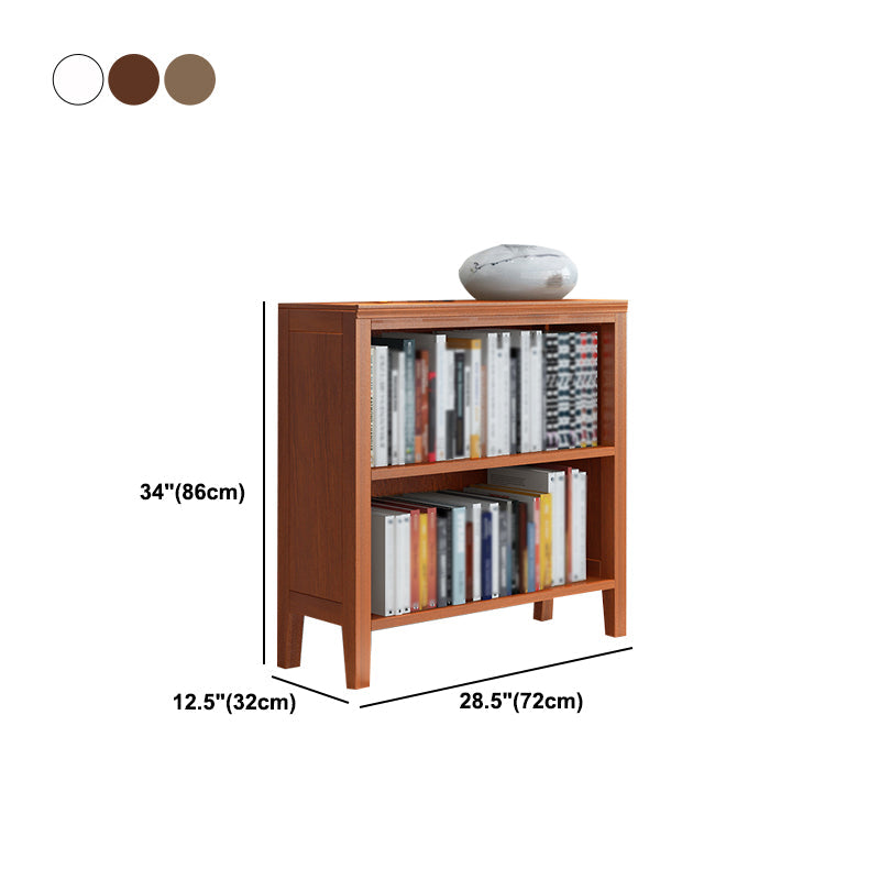 Scandinavian Rubber Wood Standard Bookshelf Vertical Bookshelf for Living Room Clearhalo 'Bookcases' 'furn' 'furn_bookcases' 'Furniture' 'furniture_bookcases' 'kitchen' 'kitchen_bookcases' 'Living Room Furniture' 'Office Furniture' 4765566