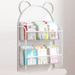 Closed Back Bookshelf Wall Mounted Scandinavian Style Bookcase for Office Study Room 26.4"L x 4.3"W x 34.3"H White Clearhalo 'Bookcases' 'furn' 'furn_bookcases' 'Furniture' 'furniture_bookcases' 'kitchen' 'kitchen_bookcases' 'Living Room Furniture' 'Office Furniture' 4765574