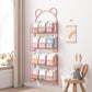 Closed Back Bookshelf Wall Mounted Scandinavian Style Bookcase for Office Study Room Clearhalo 'Bookcases' 'furn' 'furn_bookcases' 'Furniture' 'furniture_bookcases' 'kitchen' 'kitchen_bookcases' 'Living Room Furniture' 'Office Furniture' 4765577