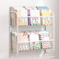 Closed Back Bookshelf Wall Mounted Scandinavian Style Bookcase for Office Study Room 20.9"L x 4.3"W x 20.1"H White Clearhalo 'Bookcases' 'furn' 'furn_bookcases' 'Furniture' 'furniture_bookcases' 'kitchen' 'kitchen_bookcases' 'Living Room Furniture' 'Office Furniture' 4765590