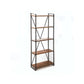 Industrial Style Bookshelf Open Shelf Solid Wood Bookcase for Home Office 39.4"L x 11.8"W x 70.9"H Clearhalo 'Bookcases' 'furn' 'furn_bookcases' 'Furniture' 'furniture_bookcases' 'kitchen' 'kitchen_bookcases' 'Living Room Furniture' 'Office Furniture' 4765603