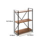 Industrial Style Bookshelf Open Shelf Solid Wood Bookcase for Home Office Clearhalo 'Bookcases' 'furn' 'furn_bookcases' 'Furniture' 'furniture_bookcases' 'kitchen' 'kitchen_bookcases' 'Living Room Furniture' 'Office Furniture' 4765610