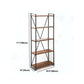 Industrial Style Bookshelf Open Shelf Solid Wood Bookcase for Home Office Clearhalo 'Bookcases' 'furn' 'furn_bookcases' 'Furniture' 'furniture_bookcases' 'kitchen' 'kitchen_bookcases' 'Living Room Furniture' 'Office Furniture' 4765616