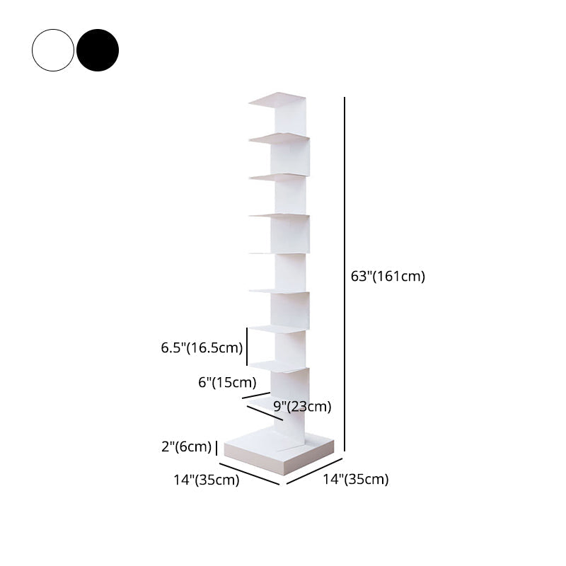 Invisible Bookcase Contemporary Style Bookshelf for Study Room and Office Clearhalo 'Bookcases' 'furn' 'furn_bookcases' 'Furniture' 'furniture_bookcases' 'kitchen' 'kitchen_bookcases' 'Living Room Furniture' 'Office Furniture' 4765706