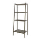 Contemporary Open Ladder Bookshelf Metal Vertical Bookshelf for Bedroom 23.6"L x 13.8"W x 57.9"H Black Clearhalo 'Bookcases' 'furn' 'furn_bookcases' 'Furniture' 'furniture_bookcases' 'kitchen' 'kitchen_bookcases' 'Living Room Furniture' 'Office Furniture' 4765776