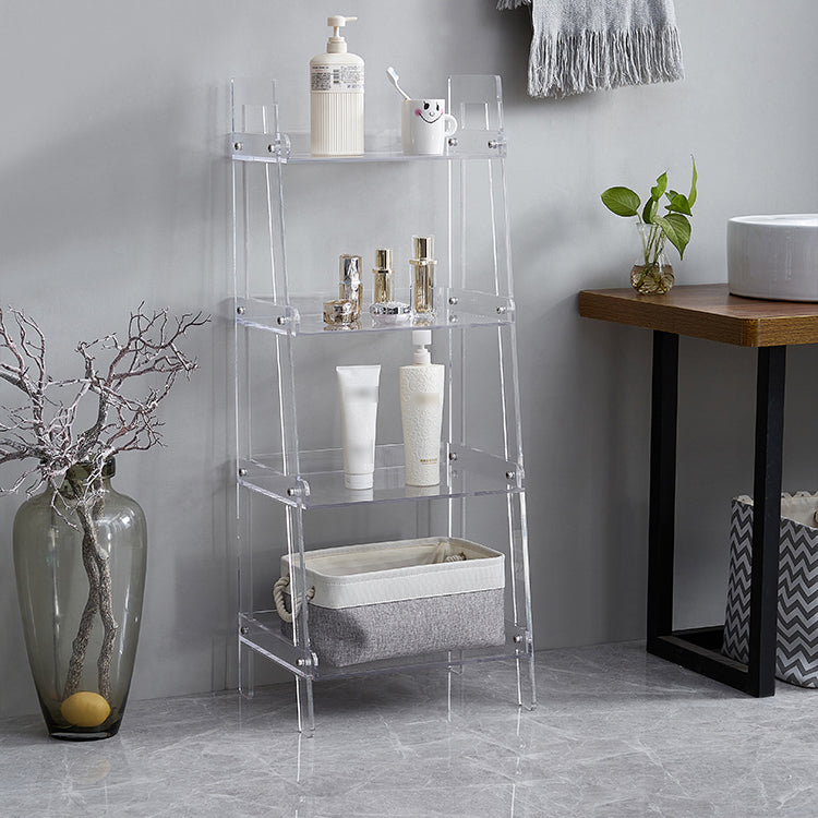 Acrylic Bookshelf Scandinavian Style Open Back Bookcase for Office and Study Room Clearhalo 'Bookcases' 'furn' 'furn_bookcases' 'Furniture' 'furniture_bookcases' 'kitchen' 'kitchen_bookcases' 'Living Room Furniture' 'Office Furniture' 4765785