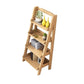 Modern Style Ladder Bookshelf Solid Wood Open Shelf Bookcase Natural Clearhalo 'Bookcases' 'furn' 'furn_bookcases' 'Furniture' 'furniture_bookcases' 'kitchen' 'kitchen_bookcases' 'Living Room Furniture' 'Office Furniture' 4765808