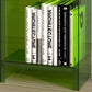 Acrylic Bookshelf Scandinavian Style Closed Back Bookcase for Office and Study Room Clearhalo 'Bookcases' 'furn' 'furn_bookcases' 'Furniture' 'furniture_bookcases' 'kitchen' 'kitchen_bookcases' 'Living Room Furniture' 'Office Furniture' 4765844