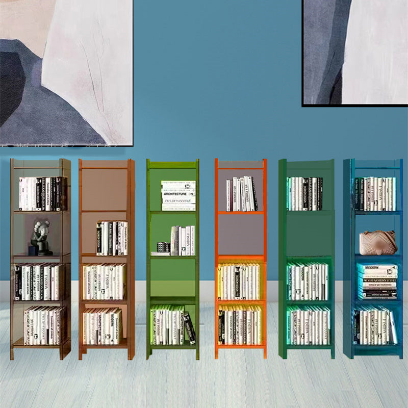 Acrylic Bookcase Scandinavian Style Closed Back Bookshelf for Office and Study Room Clearhalo 'Bookcases' 'furn' 'furn_bookcases' 'Furniture' 'furniture_bookcases' 'kitchen' 'kitchen_bookcases' 'Living Room Furniture' 'Office Furniture' 4765889