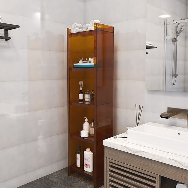 Acrylic Bookcase Scandinavian Style Closed Back Bookshelf for Office and Study Room Clearhalo 'Bookcases' 'furn' 'furn_bookcases' 'Furniture' 'furniture_bookcases' 'kitchen' 'kitchen_bookcases' 'Living Room Furniture' 'Office Furniture' 4765912