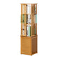 Modern Style Bookshelf Wooden Vertical Shelf Bookcase for Home 14.2"L x 14.2"W x 57.1"H Natural Clearhalo 'Bookcases' 'furn' 'furn_bookcases' 'Furniture' 'furniture_bookcases' 'kitchen' 'kitchen_bookcases' 'Living Room Furniture' 'Office Furniture' 4765927