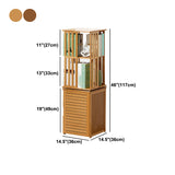 Modern Style Bookshelf Wooden Vertical Shelf Bookcase for Home Clearhalo 'Bookcases' 'furn' 'furn_bookcases' 'Furniture' 'furniture_bookcases' 'kitchen' 'kitchen_bookcases' 'Living Room Furniture' 'Office Furniture' 4765933