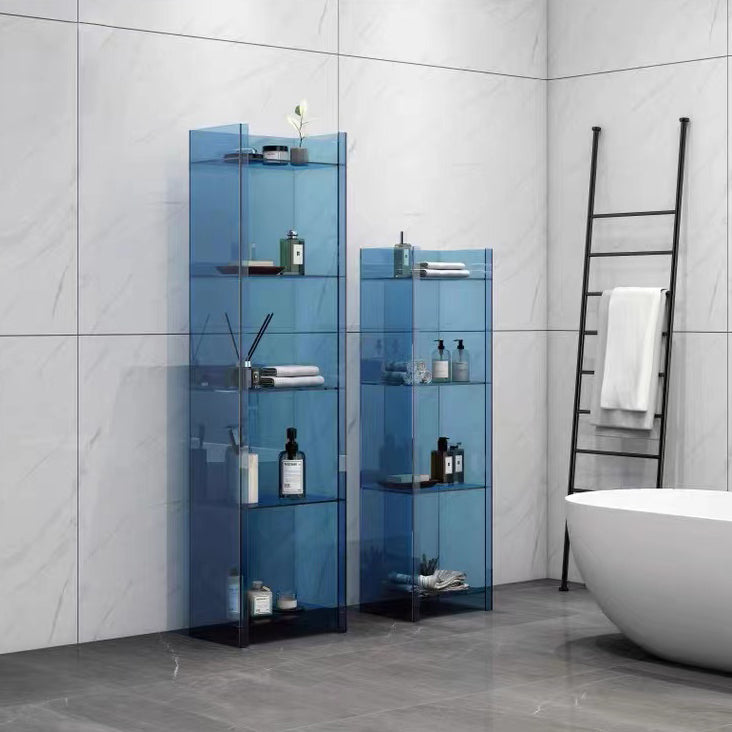 Acrylic Bookcase Scandinavian Style Closed Back Bookshelf for Office and Home Clearhalo 'Bookcases' 'furn' 'furn_bookcases' 'Furniture' 'furniture_bookcases' 'kitchen' 'kitchen_bookcases' 'Living Room Furniture' 'Office Furniture' 4765957