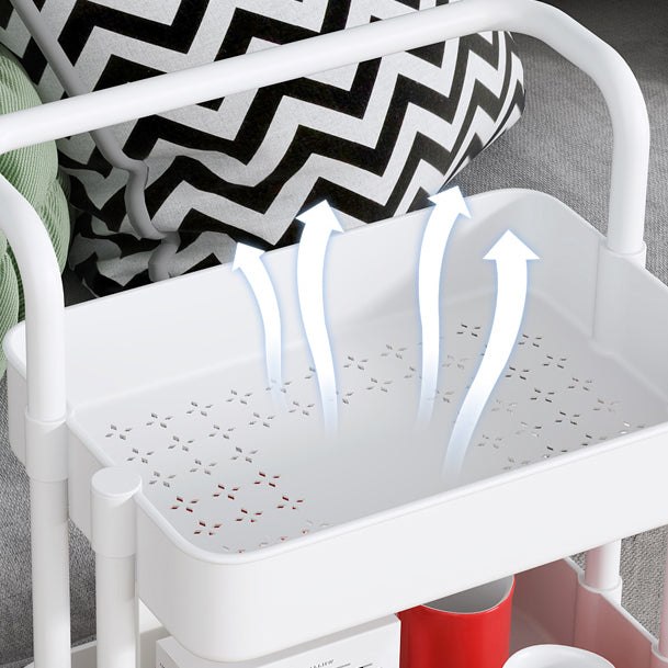 Industrial Vertical Etagere Bookshelf Iron Frame Plastic Shelf with Caster Wheels Clearhalo 'Bookcases' 'furn' 'furn_bookcases' 'Furniture' 'furniture_bookcases' 'kitchen' 'kitchen_bookcases' 'Living Room Furniture' 'Office Furniture' 4765991