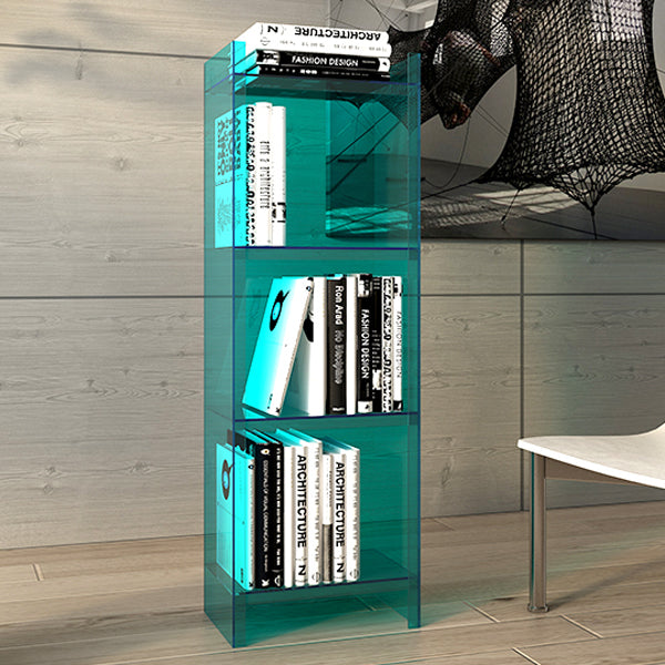 Scandinavian Style Shelf Bookcase Acrylic Closed Back Bookshelf for Office and Study Room Clearhalo 'Bookcases' 'furn' 'furn_bookcases' 'Furniture' 'furniture_bookcases' 'kitchen' 'kitchen_bookcases' 'Living Room Furniture' 'Office Furniture' 4766031