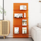 Scandinavian Closed Back Etagere Bookshelf Acrylic Vertical Bookshelf for Living Room Clearhalo 'Bookcases' 'furn' 'furn_bookcases' 'Furniture' 'furniture_bookcases' 'kitchen' 'kitchen_bookcases' 'Living Room Furniture' 'Office Furniture' 4766039