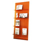 Scandinavian Closed Back Etagere Bookshelf Acrylic Vertical Bookshelf for Living Room Orange Clearhalo 'Bookcases' 'furn' 'furn_bookcases' 'Furniture' 'furniture_bookcases' 'kitchen' 'kitchen_bookcases' 'Living Room Furniture' 'Office Furniture' 4766043