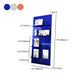 Scandinavian Closed Back Etagere Bookshelf Acrylic Vertical Bookshelf for Living Room Clearhalo 'Bookcases' 'furn' 'furn_bookcases' 'Furniture' 'furniture_bookcases' 'kitchen' 'kitchen_bookcases' 'Living Room Furniture' 'Office Furniture' 4766049