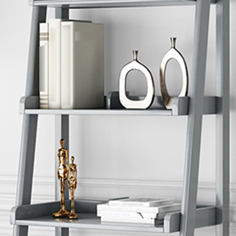 Modern Style Ladder Bookshelf Solid Wood Shelf Bookcase for Study Room Clearhalo 'Bookcases' 'furn' 'furn_bookcases' 'Furniture' 'furniture_bookcases' 'kitchen' 'kitchen_bookcases' 'Living Room Furniture' 'Office Furniture' 4766077