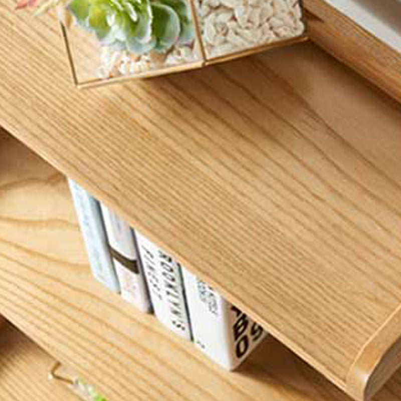 Modern Style Ladder Bookshelf Solid Wood Shelf Bookcase for Study Room Clearhalo 'Bookcases' 'furn' 'furn_bookcases' 'Furniture' 'furniture_bookcases' 'kitchen' 'kitchen_bookcases' 'Living Room Furniture' 'Office Furniture' 4766078