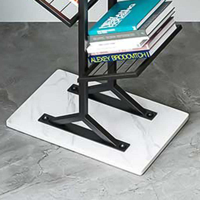 Modern Style Metal Bookshelf Etagere Shelf Bookcase for Home Clearhalo 'Bookcases' 'furn' 'furn_bookcases' 'Furniture' 'furniture_bookcases' 'kitchen' 'kitchen_bookcases' 'Living Room Furniture' 'Office Furniture' 4766113