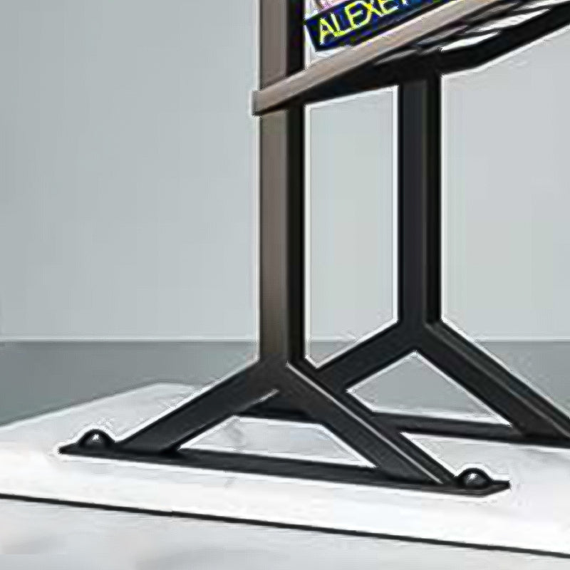 Modern Style Metal Bookshelf Etagere Shelf Bookcase for Home Clearhalo 'Bookcases' 'furn' 'furn_bookcases' 'Furniture' 'furniture_bookcases' 'kitchen' 'kitchen_bookcases' 'Living Room Furniture' 'Office Furniture' 4766114