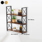 Industrial Style WoodBookshelf Wall Mounted Shelf Bookcase for Home Clearhalo 'Bookcases' 'furn' 'furn_bookcases' 'Furniture' 'furniture_bookcases' 'kitchen' 'kitchen_bookcases' 'Living Room Furniture' 'Office Furniture' 4767442