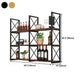 Industrial Style WoodBookshelf Wall Mounted Shelf Bookcase for Home Clearhalo 'Bookcases' 'furn' 'furn_bookcases' 'Furniture' 'furniture_bookcases' 'kitchen' 'kitchen_bookcases' 'Living Room Furniture' 'Office Furniture' 4767444