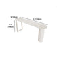 Contemporary Dining Bar Counter Table Rectangle Table for Kitchen Clearhalo 'Bar Furniture' 'Bar Tables' 'bar_tables' 'furn' 'furn_bar_tables' 'Furniture' 'furniture_bar_tables' 'Kitchen & Dining Furniture' 4768391