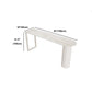 Contemporary Dining Bar Counter Table Rectangle Table for Kitchen Clearhalo 'Bar Furniture' 'Bar Tables' 'bar_tables' 'furn' 'furn_bar_tables' 'Furniture' 'furniture_bar_tables' 'Kitchen & Dining Furniture' 4768393