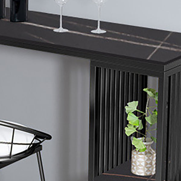 Contemporary Style Dining Bar Counter Table Rectangle Table for Kitchen Clearhalo 'Bar Furniture' 'Bar Tables' 'bar_tables' 'Furniture' 'furniture_bar_tables' 'Kitchen & Dining Furniture' 4768398