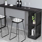 Contemporary Style Dining Bar Counter Table Rectangle Table for Kitchen Clearhalo 'Bar Furniture' 'Bar Tables' 'bar_tables' 'Furniture' 'furniture_bar_tables' 'Kitchen & Dining Furniture' 4768401