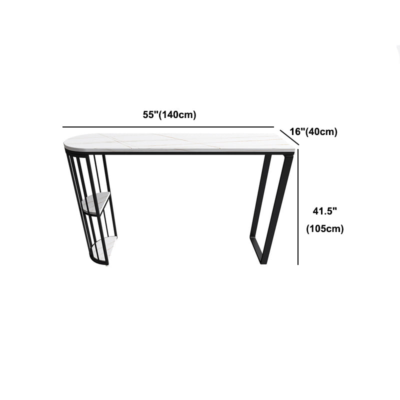 Contemporary Style Dining Bar Counter Table Rectangle Table for Home Clearhalo 'Bar Furniture' 'Bar Tables' 'bar_tables' 'furn' 'furn_bar_tables' 'Furniture' 'furniture_bar_tables' 'Kitchen & Dining Furniture' 4768432